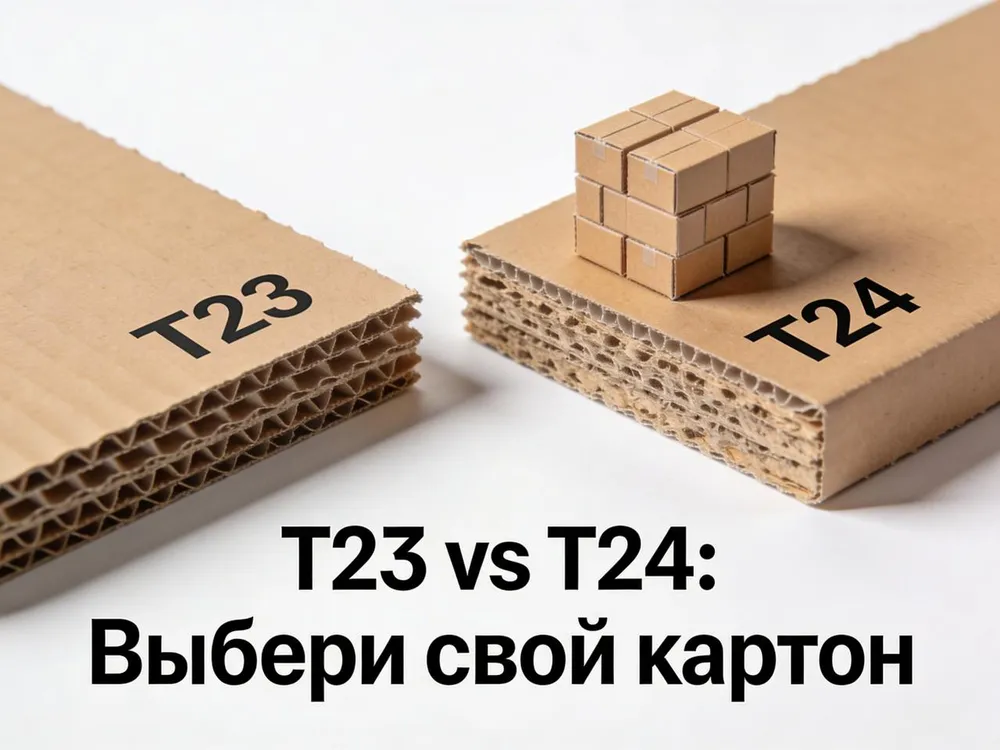 гофрокартон т23 против т24. Совет завода коробок Делопак